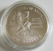 USA 1 Dollar 1996 150 Jahre Smithonian Institution PP