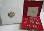 Monaco Proof Coin Set 2001