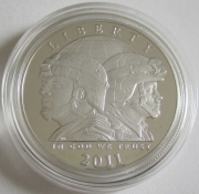 USA 1 Dollar 2011 United States Army Silver Proof