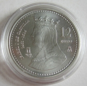 Spain 12 Euro 2004 Queen Isabella I Silver