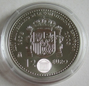 Spain 12 Euro 2003 25 Years Constitution Silver