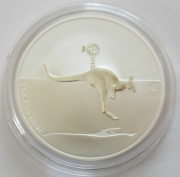 Australia 1 Dollar 2013 Kangaroo in Outback Fabulous 15 Privy 1 Oz Silver BU