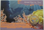 Australia 1 Dollar 2010 Celebrate Australia Great Barrier Reef