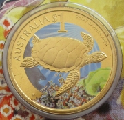 Australia 1 Dollar 2010 Celebrate Australia Great Barrier Reef