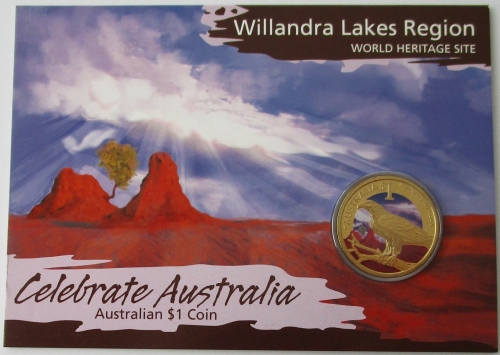 Australia 1 Dollar 2012 Celebrate Australia Willandra Lakes Region