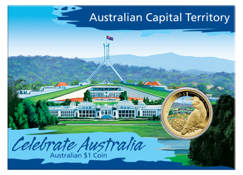 Australia 1 Dollar 2009 Celebrate Australia Capital Territory