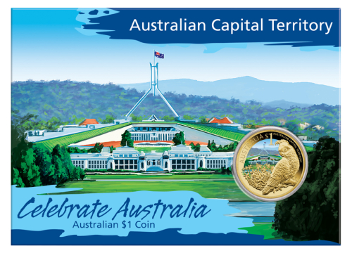 Australien 1 Dollar 2009 Celebrate Australia Capital Territory