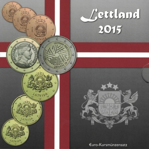 Latvia Coin Set 2015