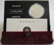 Canada 10 Dollars 2006 Fortress of Louisbourg Silver