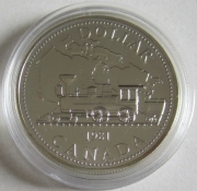 Canada 1 Dollar 1981 100 Years Canadian Pacific Railway...