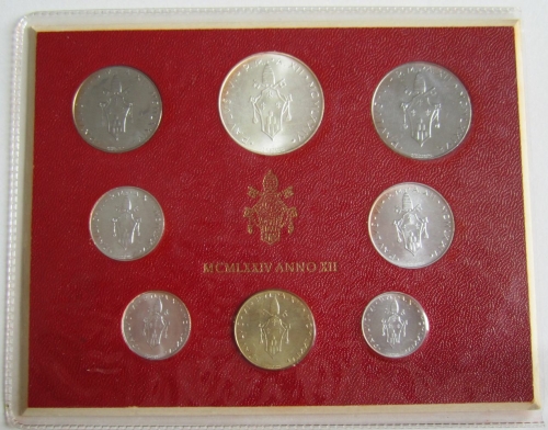 Vatican Coin Set 1974