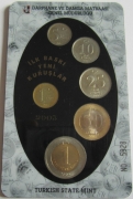 Turkey Coin Set 2005 Blister