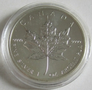 Canada 5 Dollars 2013 Maple Leaf 1 Oz Silver