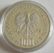 Poland 100 Zlotych 1975 Ignacy Jan Paderewski Silver
