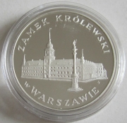 Poland 100 Zlotych 1975 Royal Castle in Warsaw Silver