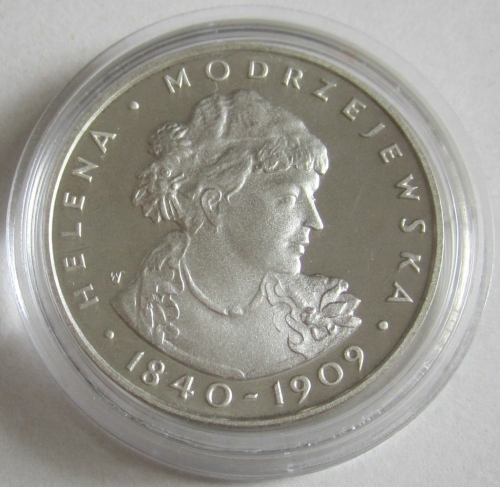 Polen 100 Zlotych 1975 Helena Modrzejewska