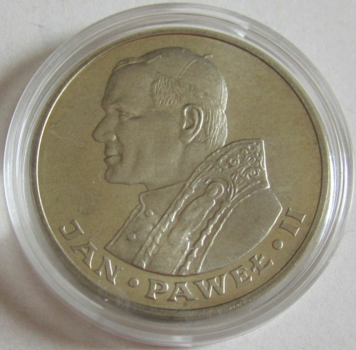 Poland 1000 Zlotych 1983 Apostolic Journey by Pope John Paul II Silver BU