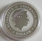 Australia 1 Dollar 2015 Kookaburra Fabulous 15 Privy 1 Oz Silver