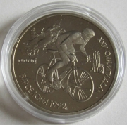 Sowjetunion 1 Rubel 1991 OIympia Barcelona Radfahren