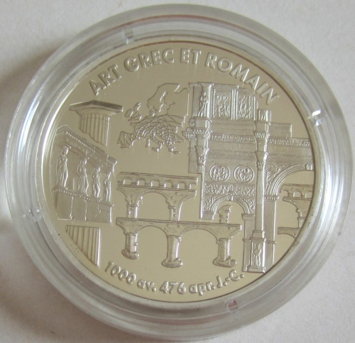 France 6.55957 Francs 1999 Art Greek & Roman Silver