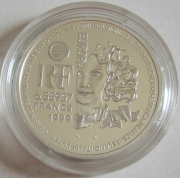 France 6.55957 Francs 1999 Art Greek & Roman Silver