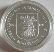 Poland 200000 Zlotych 1993 750 Years Szczecin Silver