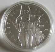 Poland 10 Zlotych 2011 90 Years Silesian Uprisings Silver