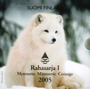 Finland Coin Set 2005 Endangered Wildlife