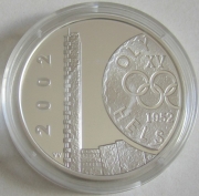 Finland 10 Euro 2002 50 Years Olympics Helsinki Silver Proof