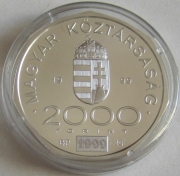 Ungarn 2000 Forint 1999 Millennium BU
