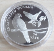 Vanuatu 50 Vatu 1992 Wildlife Santa Cruz Ground Dove...