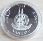 Vanuatu 50 Vatu 1992 Tiere Santa-Cruz-Taube &...