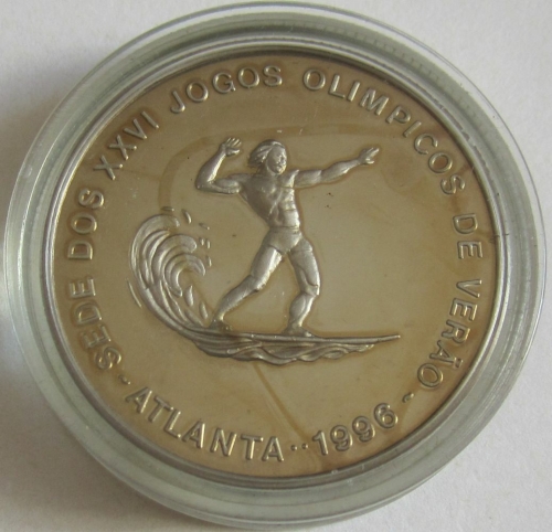 São Tomé & Príncipe 1000 Dobras 1996 Olympia Atlanta Surfen