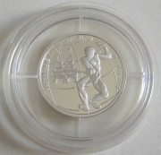Russia 1 Rouble 1998 World Youth Games in Moscow Fencing 1/4 Oz Silver