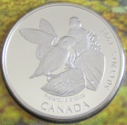 Canada 4 x 50 Cents 1995 Canada on the Wing Birds Silver