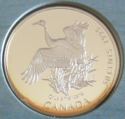 Kanada 4 x 50 Cents 1995 Natur Vögel