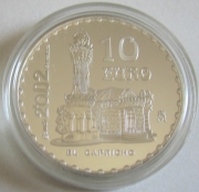 Spain 10 Euro 2002 Antoni Gaudi El Capricho Silver