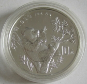 China 10 Yuan 1995 Panda Shenyang Mint (Small Date) 1 Oz...