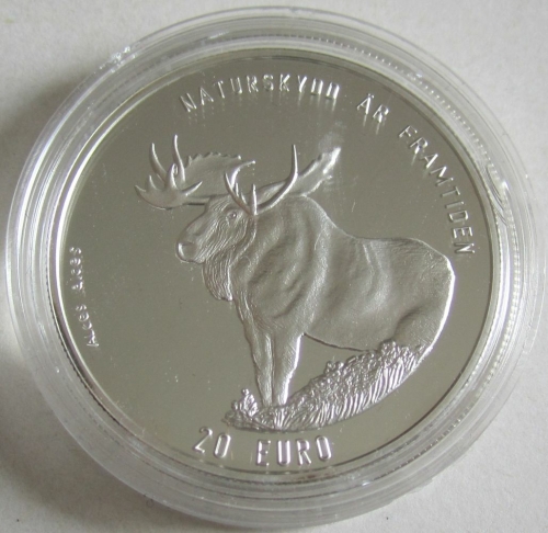 Schweden 20 Euro 1996 Tiere Elch