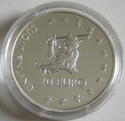 Finland 20 Euro 1996 Europa Olavinlinna Silver