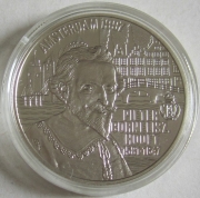 Netherlands 20 Euro 1997 Pieter Corneliszoon Hooft Silver