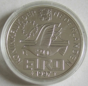 Netherlands 20 Euro 1997 Johan van Oldenbarnevelt Silver