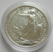 United Kingdom 2 Pounds 2016 Britannia W16 Privy 1 Oz Silver