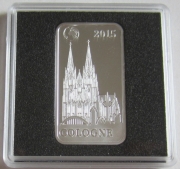 Salomonen 2 Dollars 2015 Wahrzeichen Kölner Dom