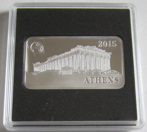 Salomonen 2 Dollars 2015 Wahrzeichen Parthenon in Athen
