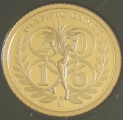 Cook Islands 1 Dollar 2016 Olympics Rio de Janeiro Gold