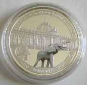 Belgium 10 Euro 2010 Eurostar 100 Years Royal Museum for Central Africa Silver