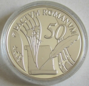 Belgium 10 Euro 2007 50 Years Treaty of Rome Polar Year Error Strike Silver