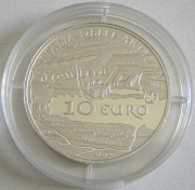 Italy 10 Euro 2010 Eurostar Italia delle Arti Aquileia in...