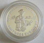 Portugal 2.50 Euro 2012 Eurostar José Malhoa Silver Proof